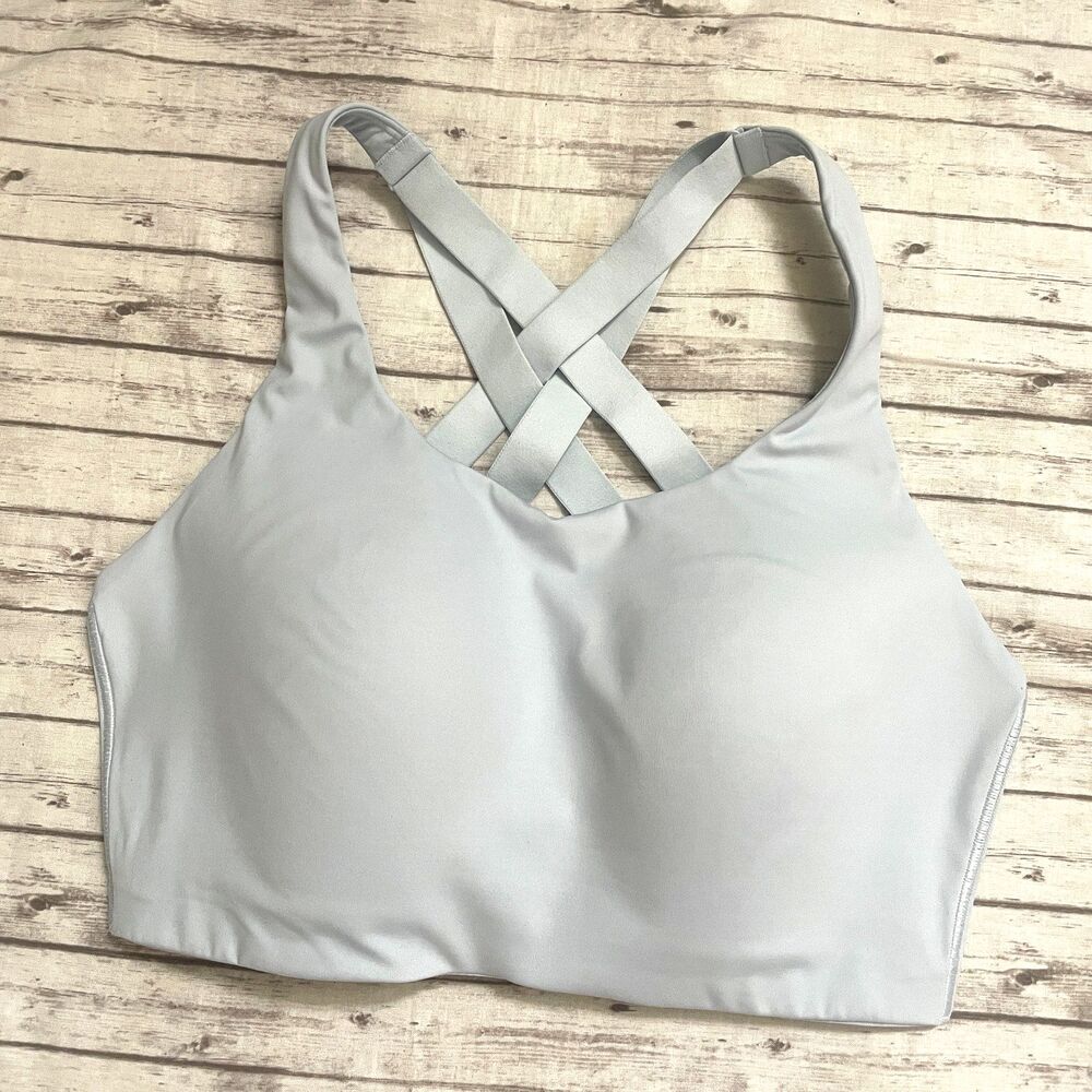 Lululemon Womens Energy Bra High Support Sports Bra Back Closure Size 36DDD